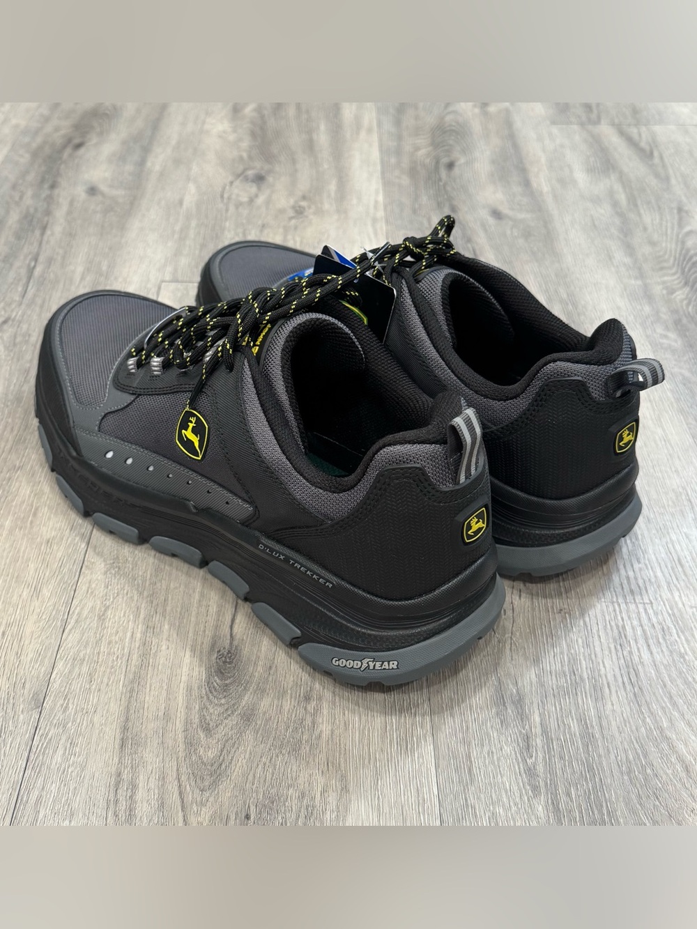 Skechers X John Deere D’Lux Trekker Relaxed Fit Soundguard Hiking Trail Shoes - Picture 6 of 10